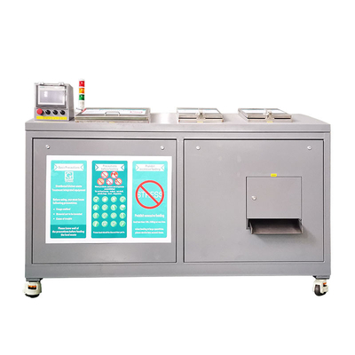 SS304 200kg/Dayの微生物有機性廃棄物リサイクル肥料の合成物機械
