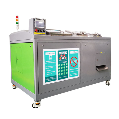 SS304 200kg/Dayの微生物有機性廃棄物リサイクル肥料の合成物機械