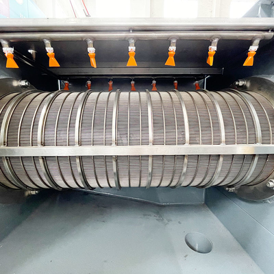 SS304 220Vの食品廃材のシュレッダー機械寸断し、排水の不用な脱水機械