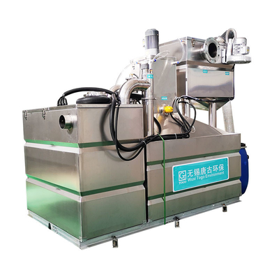 Ss304食品等級の無駄オイル水分離器のEco機械排水処理
