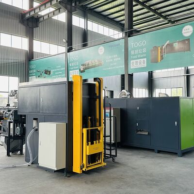 操作しやすい自動給餌 3000KG 日用容量 有機廃棄物コンストラーと食品廃棄物コンストラー