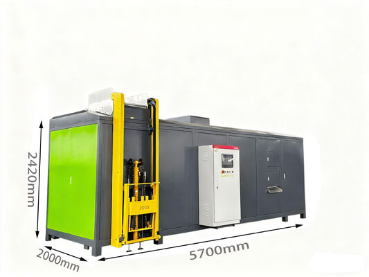 TOGO TG-CC-2000 2000kg/d 商業用食品廃棄物処理機 モーターポンプ ローヤリング 環境に優しい SUS304 ステンレス鋼 調整可能 CE