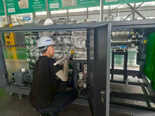4300 2120 2170mm 食品コンストラー TG CC 1000S 1000kg 日 バイオ廃棄物変換機 有機肥料 機器 臭いが発生しない
