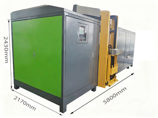 TOGO 3000kg/日 食品廃棄物処理機 (モーターポンプ＆ギア付き) - SUS304ステンレス鋼 37KW